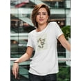 thumbnail image 2 of American Gold Finch T-Shirt Women -John James Audubon Designs, Female Large, 2 of 4