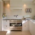thumbnail image 2 of Contemporary Wall Mounted Pot Filler Kitchen Faucet – Swing Arm with Dual Joints Brushed Nickel, 2 of 9