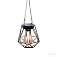 thumbnail image 2 of Solar Hanging Pendant Light Outdoor Waterproof IP65, LED Garden Lantern Camping Lamp with Solar Powered Auto On/Off for Yard Patio Decor, 2 of 7