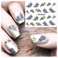 thumbnail image 1 of Autocollant d'Ongles Mode Femme DIY Applique Adhésive Fleur Rotin Design Dentelle, 1 of 2