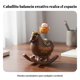 thumbnail image 5 of predolo Figurita Caballo Ba el Ncín Regalo ideal Caballo Cabeza Osci el Nte Art es una Anía Exquisita Juguete Anti es una Trés es una Critorio para Oficina, 5 of 5