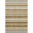 thumbnail image 2 of Addison Rugs Mayfield Washable Transitional Stripes Chocolate Rectangle Rug, 2'6" x 3'10", 2 of 6