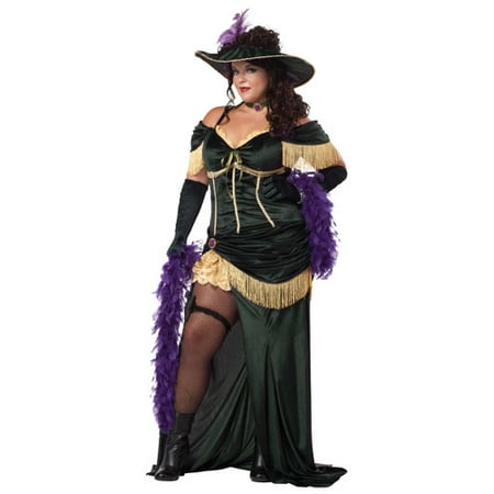 The Saloon Madame Plus Size Women's Adult Halloween
