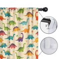 thumbnail image 4 of Blackout Kids Curtains,Colorful Dinosaur Assortment Pattern Childrens Insulated Curtains Set Of 2,Bedroom Essentials,Toddler Room Decor 42"x54", 4 of 5