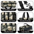 thumbnail image 3 of Teacher Tote Bag,Pioneer Flower Floral Print Pattern Teacher Utility Tote Bag,Large Work Tote Bags for Women with Multiple Pockets,Top Zipper Closure,13.8x10.6x6.7 Inch, 3 of 5