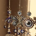 thumbnail image 5 of Turkish Blue Evil Eye with Butterfly Hanging Decoration Ornament Suncatcher Ornament for Home Decor Protection Good Luck Blessing Housewarming Birthday Gift, 5 of 5