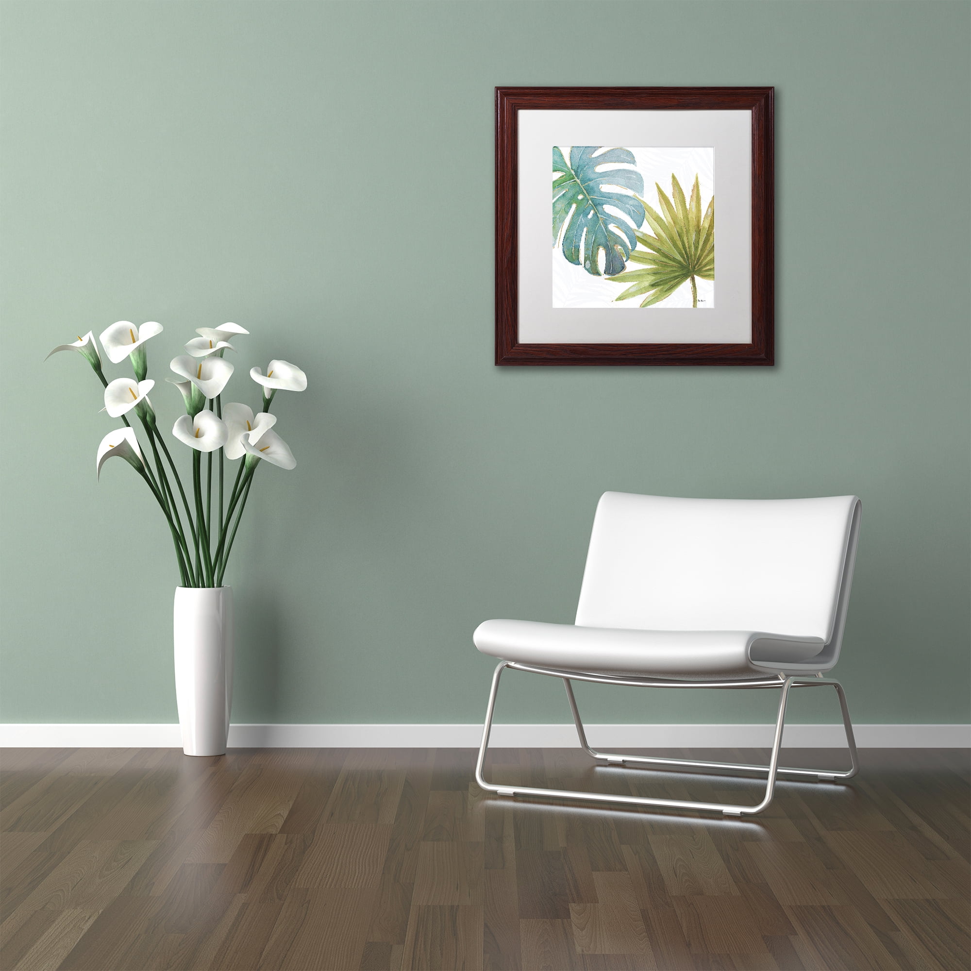 Trademark Art Floral Framed Art Print, by Lisa Audit