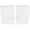 thumbnail image 2 of 34"OD x 3"ID x 11 3/4"C x 1"P Lucan Architectural Grade PVC Contemporary Ceiling Medallion, Two Piece, 2 of 11