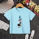 thumbnail image 5 of Camiseta de algodón 100 % con estampado creativo de calle de verano para niños y niñas, camiseta sencilla y cómoda de manga corta para adolescentes, camiseta de algodón estilo Harajuku, 5 of 5