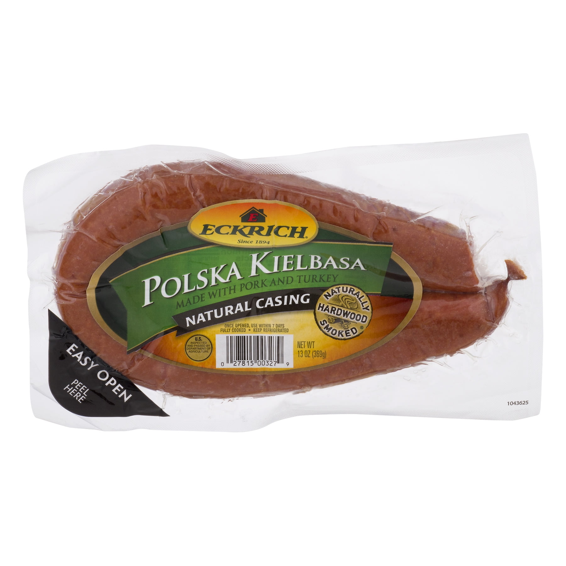Eckrich Polska Kielbasa Smoked Sausage Loop, 13 Oz.