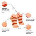 thumbnail image 3 of Trendy Socks, 6 Pair Funky Novelty Ankle Socks, Casual Cotton Socks for Women, 3 of 9
