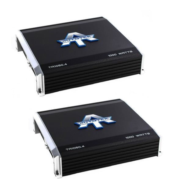 Autotek 4 Channel 1000 Watt Amp Car Audio Class A/B Power Amplifier