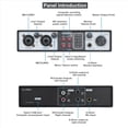 thumbnail image 4 of 2X 2 en 2 Salidas Interfaz de Audio USB Tarjeta de Sonido de GrabacióN 32 Bits/384 KHZ Tarjeta de Sonido Profesional para GrabacióN de Estudio Phantom de 48 V, 4 of 5