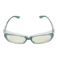 thumbnail image 5 of Gafas de seguridad Gafas de bloqueo de luz azul Anti polen Gafas protectoras antivaho para protección de los ojos Negro Verde, 5 of 5