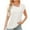 White, variant on Cavosen Womens Tops V Neck Short Sleeve Cap Sleeve Textured Pullover Tops Tunic Solid Soft Shirts Holiday Blouse Novelty Casual T-Shirts Going out Resort Tees Summer Beige L