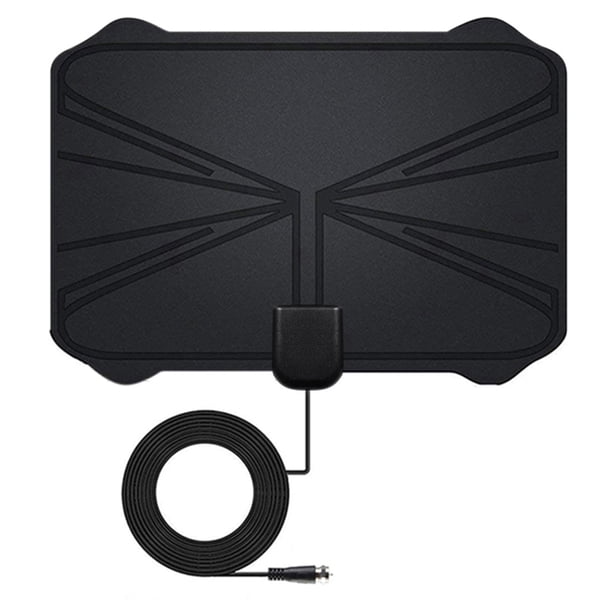 Antena amplificada interior 4K Digital HDTV Antena 1180 millas Alcance HD1080P DVB-T2 Freeview TV sin amplificador Inevent EL2131-02B