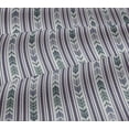 thumbnail image 5 of oneOone Viscose Chiffon Fabric Leaves & Floral Block Printed Fabric 1 Yard 42 Inch Wide, 5 of 5