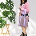 thumbnail image 5 of Strip Mesh Beach Tote Bags,Causal Pool Bags for Swimming Picnic Vacation Essentials, 5 of 7