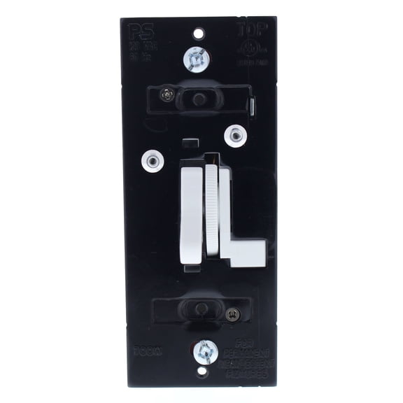 Pass & Seymour TD703PWCCV6 700W 3 Way Single Pole Decorator Preset Dimmer, White
