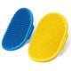 thumbnail image 1 of Cepillo de aseo para perros - Cepillo de baño para mascotas - Cepillo de baño con mango de goma ajustable - Cepillo de ducha para perros y gatos de pelo largo y corto, 1 of 5