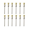 thumbnail image 3 of Bristle End Brass Brushes Straight 1/4" Trim Pkg 12 Pcs Jewelry Flexshaft Rotary, 3 of 4