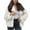 White, variant on Coats for Women Long Sleeve Warm Faux Furry Coat Jacket Winter Solid Turn Down Outerwear,Womens Coats Plus Size Silver XL