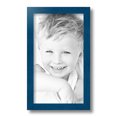thumbnail image 2 of ArtToFrames 8x14 inch Distressed Blue Picture Frame, Blue Wood Poster Frame (4481), 2 of 8
