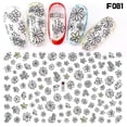 thumbnail image 1 of Swan Ultra-thin Back Glue Cartoon Fire Decoration Flamingo Nail Stickers, 1 of 3