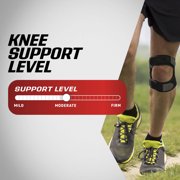 ACE Brand Adjustable Dual Knee Strap, Upper and Lower Support