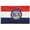 Blue, variant on Annin Flagmakers 142950 2 ft. X 3 ft. Nyl-Glo Missouri Flag