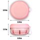 thumbnail image 4 of Denture Case, Definitely No-leak Denture Bath Box, Denture Cup With Strainer & Magnetic Mirror&sticker, 4 of 5