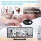 thumbnail image 3 of Reloj Despertador Led Con Radio Proyector Y Pantalla Grande Xtellar negro, 3 of 4
