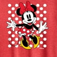 thumbnail image 3 of Disney - Mickey & Friends - Minnie Mouse - Polka Dots Everywhere - Women's Short Sleeve Graphic T-Shirt, 3 of 5