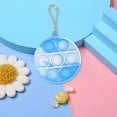 thumbnail image 4 of Mini Pop Toy, Keychain Pop Bubble Popping Sensory Toy, for Kids Adults (2pcs), 4 of 5