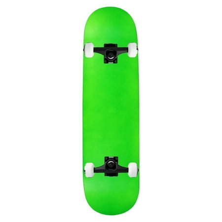 Moose Complete Skateboard Neon Green 8.0  Black/White Assembled price history on PriceWatchPro