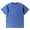 Blue, variant on JIAYUE Men's Tees Classic Washed Soft Solid Color Short Sleeve Crew Neck Tops With Relaxed Fit Drop Shoulder For Daily Comfortable Wear