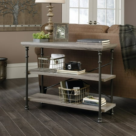 Oak Set Console Table - Sauder Canal Street Northern Oak Console Table