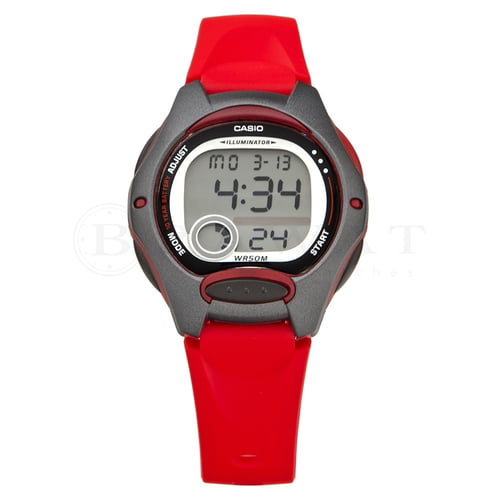 dam Voorzichtigheid Tweet Casio Women's Digital Sport Watch, Red/Silver LW200-4AV - Walmart.com