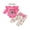 Pink, variant on Cjfdfy Newborn Baby Girl Western Outfits Horse Cowgirl Graphic Long Sleeve Ruffle Romper Country Bow Pants Headband Cute Country Cowgirl Halloween Fall Winter Clothes 0-18M