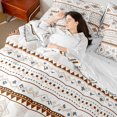 thumbnail image 4 of Castle Fairy Female Men Hippie Aztec Bedding Comforter Set,Bohemian King Bedding Sets, 4 of 8