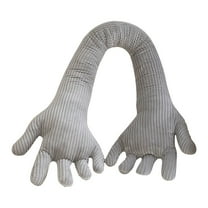 Anckoeil 31.5Inches Funny Fleece Hand Pillow Cushion Plush Toy Long Pillow Sleeping Leg Pillow