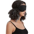 thumbnail image 5 of Alaska Bear Sleep Mask Silk Cool - No Pressure Eye Donuts Contour - Handmade, Upgrade Over Conventional "flat" Masks (black, Gift Ready Packaging)-xin, 5 of 5