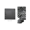 thumbnail image 3 of INSPIRE CHIC 2 Pcs 50cm Foulard Carré en Satin Imprimé pour Femmes, Foulard pour Cheveux, Foulard de Cou 19.69*19.69 Pouces(L*W) Points Rouges&Points Noirs, 3 of 5