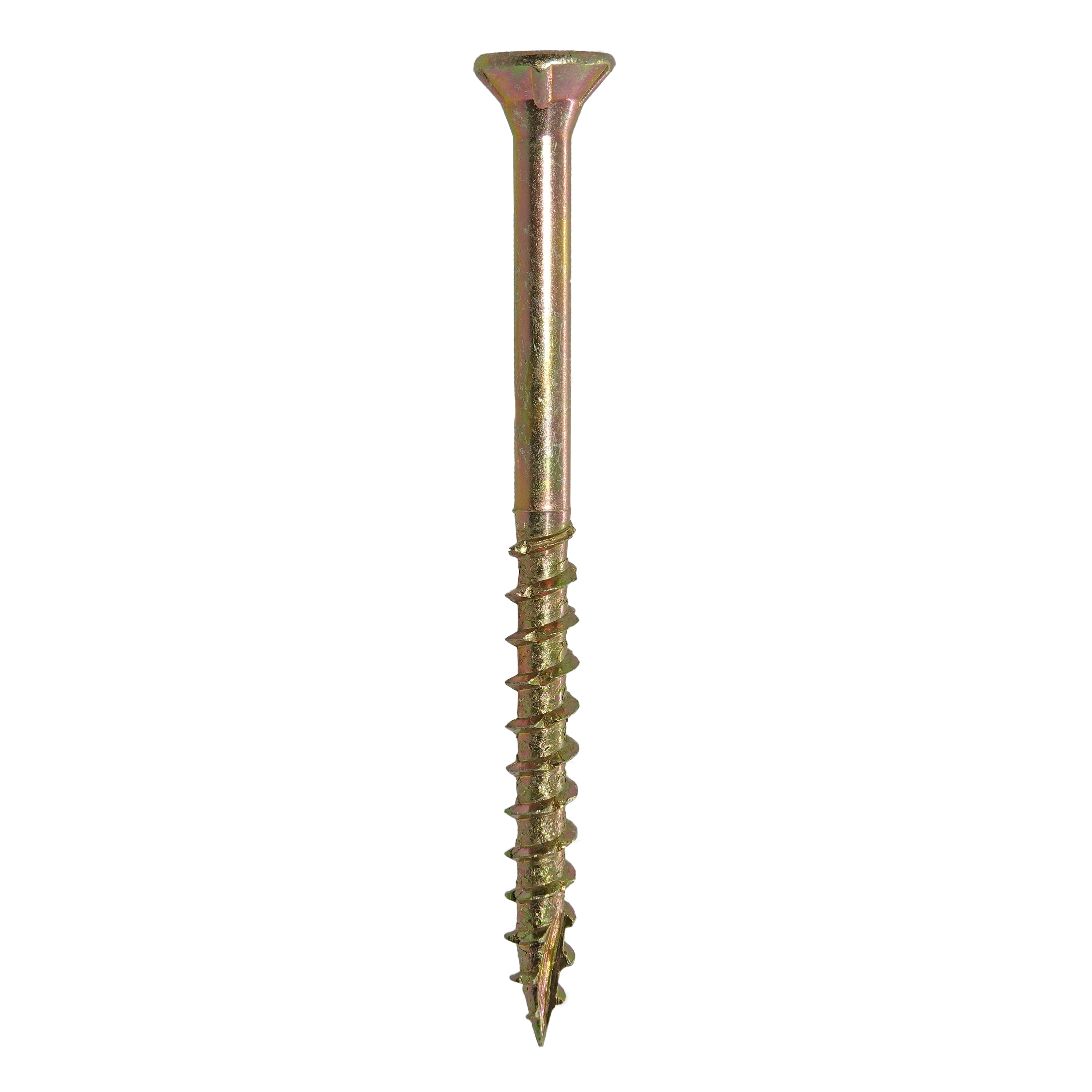 Grip-Rite #9 X 2-1/2 in. Star Drive Gold Construction Wood Screw 5 lb.