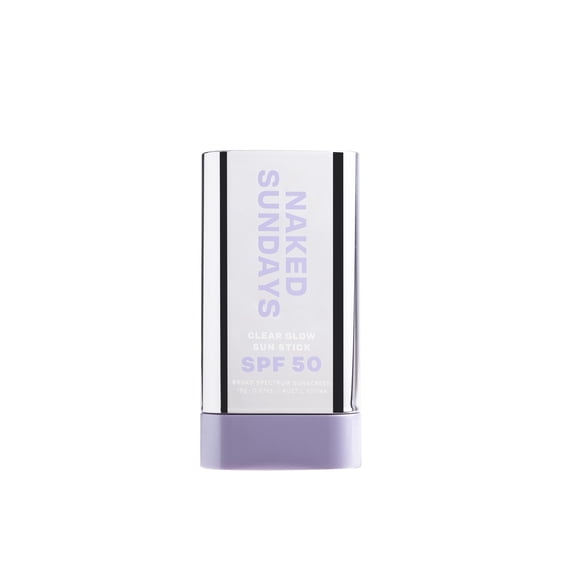 Sun Stick Naked Sundays SPF50 Clear Glow, 19 ml, sin perfume