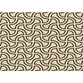 thumbnail image 1 of Ahgly Company Machine Washable Indoor Rectangle Transitional Coffee Brown Area Rugs, 2' x 4', 1 of 7