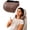 Brown, variant on Universal Memory Foam Car Headrest Neck Pillow, Car Neck Pillow (Red)