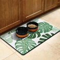 thumbnail image 3 of Dog Food Mats for Floors Super Absorbent, Pet Cat Food Mat - Non Slip Dog Bowl Mats for Food and Water, Eco-Friendly Boho Dog Placemats Feeding Mat, 3 of 6