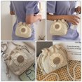 thumbnail image 4 of Water Bucket Bag Stylish Bucket Bag for Storage 1Pcs Woven Handbag, 4 of 5