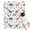 White Cartoon Dinosaurs, variant on White Cartoon Dinosaurs Flowers Pattern Blanket,Comfortable Soft Flannel Throw Blanket,All Season,Warm Lightweight Blankets for Sofa Bed Couch Living Room Chair,30"x40"